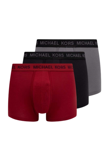 Ανδρικά Μπόξερ Πολυτελείας Michael Kors 6F31T10773-634 3pack Supreme Touch Trunk, VIKING RED